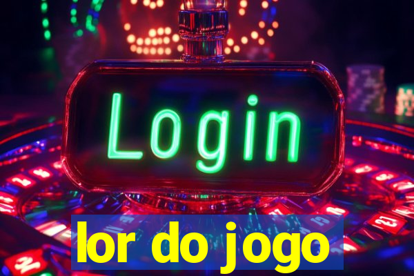 lor do jogo